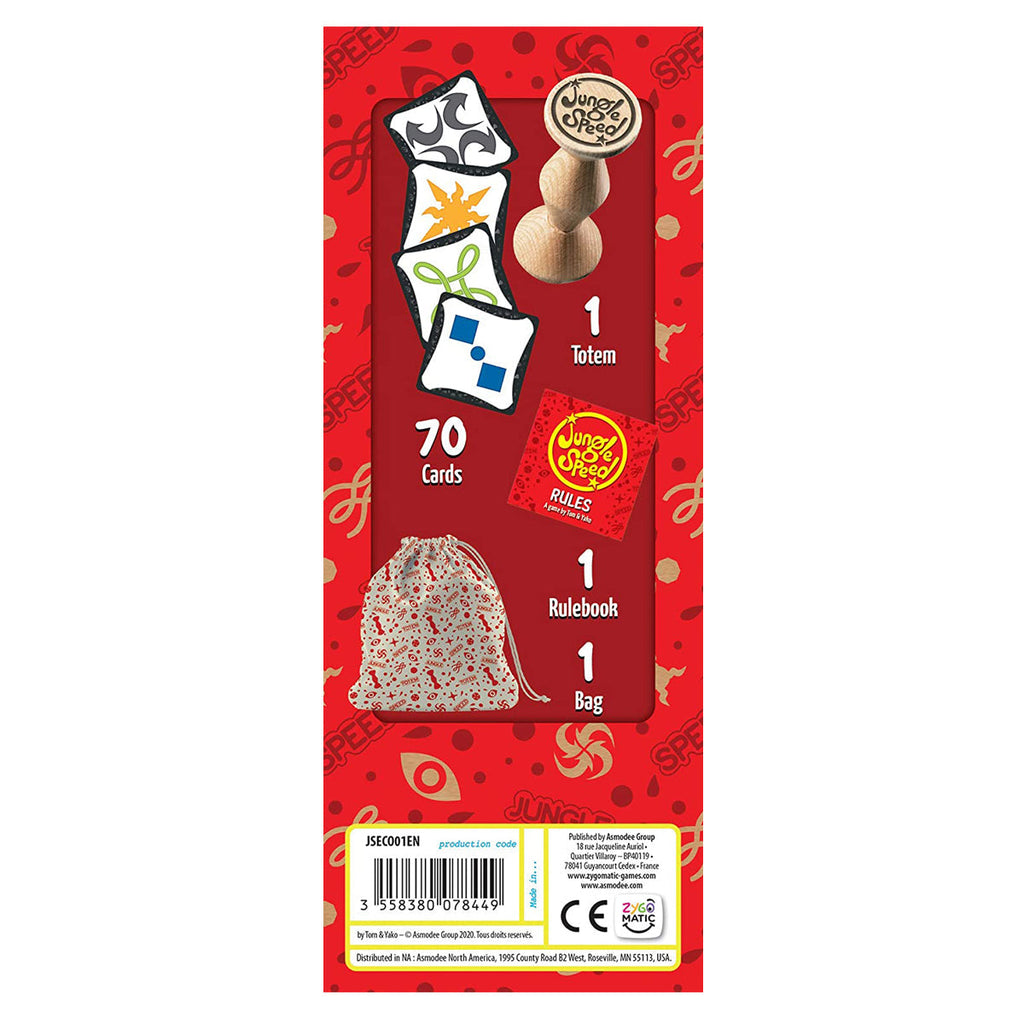 JUNGLE SPEED Family Game Party Game - Board Games - 4