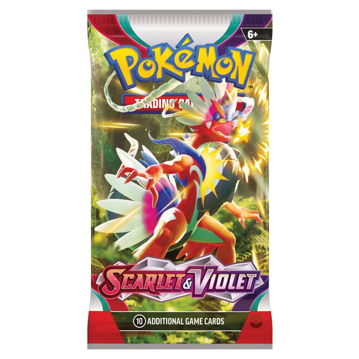 POKEMON TCG Scarlet and Violet 1 Single Booster Pack - Trading Card Games - 4