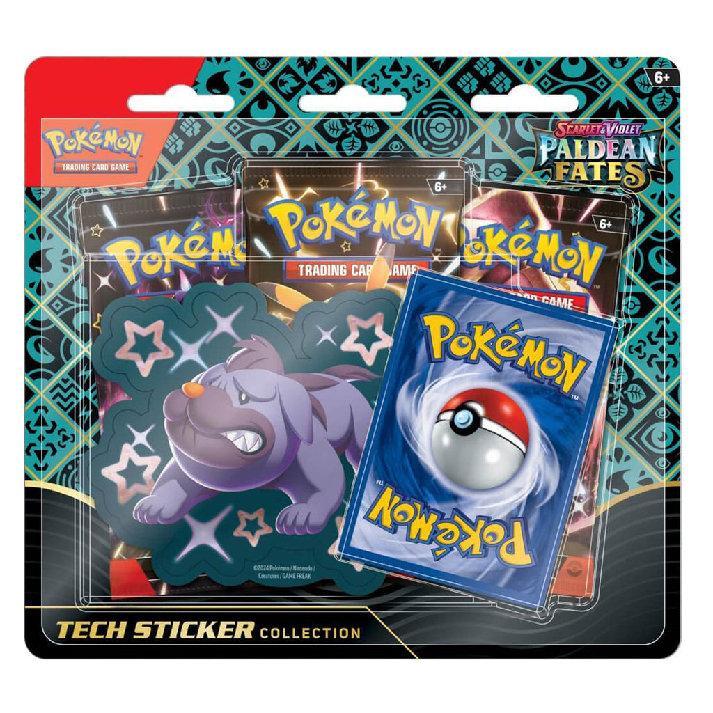 Scarlet & Violet Paldean Fates Tech Sticker Blisters (Set of 3) POKEMON TCG - Trading Card Games - 4