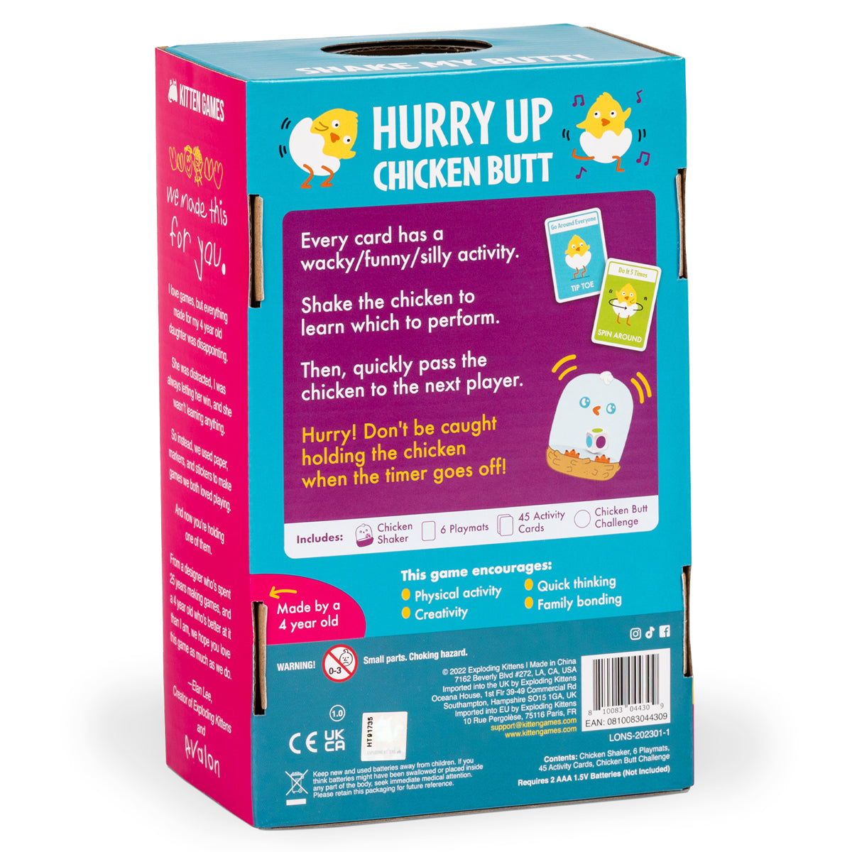 Hurry Up Chicken Butt - Board Games - 4