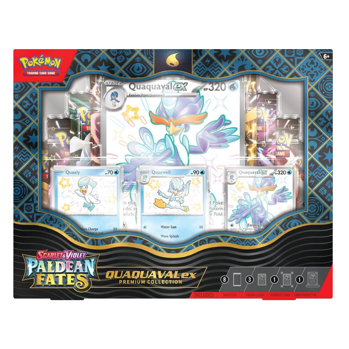 Scarlet & Violet Paldean Fates Premium Collection (Set of 3) POKEMON TCG - Trading Card Games - 5