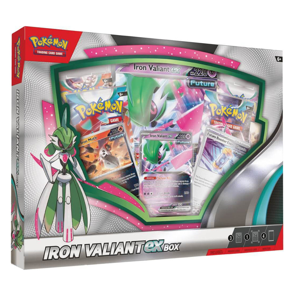Roaring Moon/ Iron Valiant ex Boxes (Pair) POKEMON TCG - Trading Card Games - 5