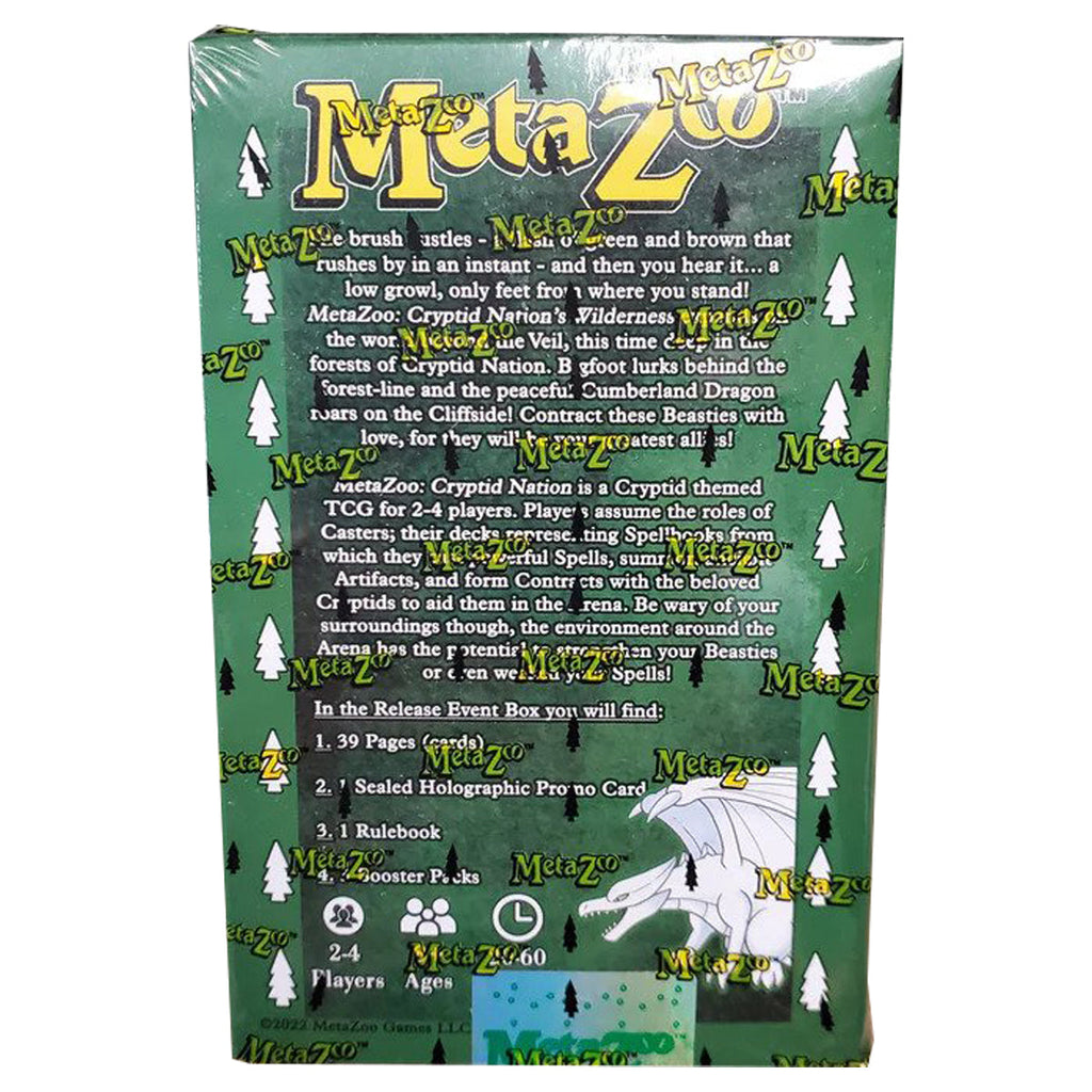 Wilderness 1st Edition Release Deck MetaZoo TCG - Trading Card Games - 4