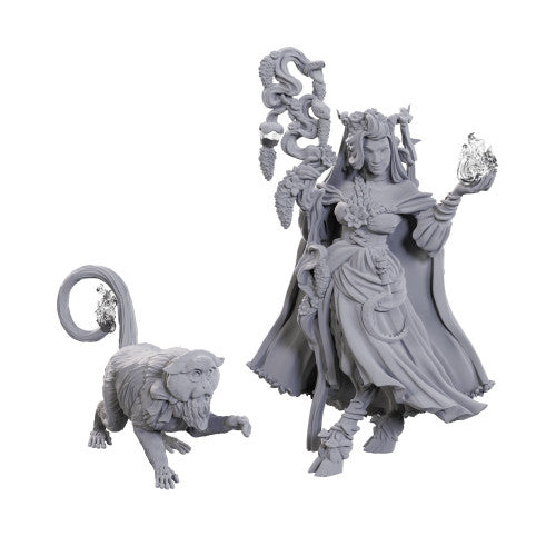 Critical Role Unpainted Miniatures: Fearne Calloway & Mister - Miniatures