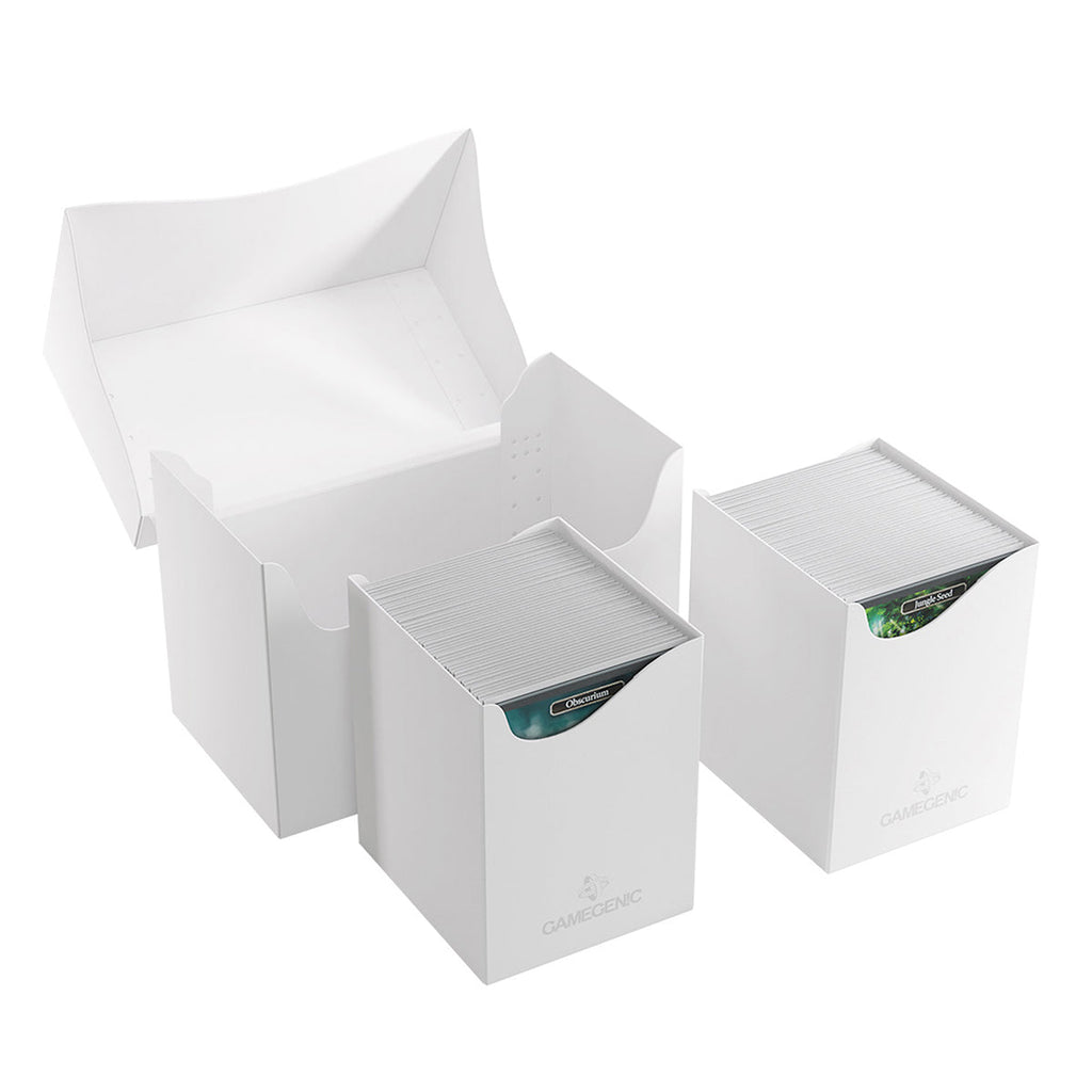 Gamegenic Double Deck Holder 200+ XL White - Deck Boxes - 5