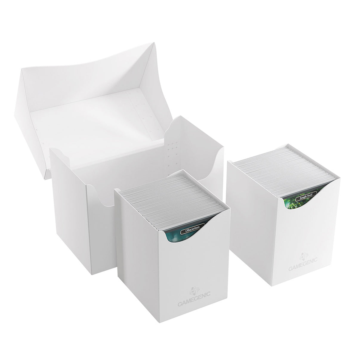 Gamegenic Double Deck Holder 200+ XL White - Deck Boxes - 5