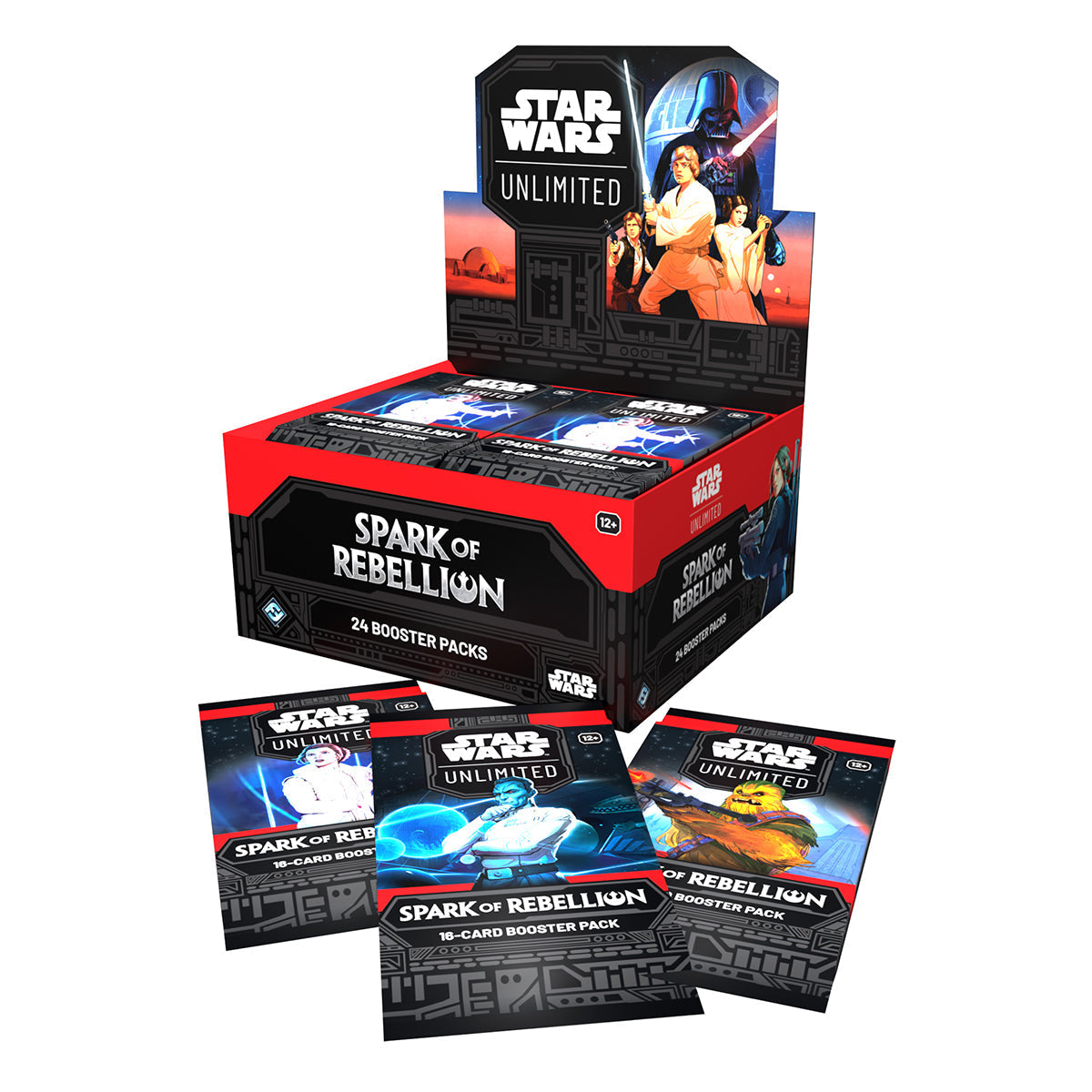 Star Wars Unlimited - Spark of Rebellion Booster Box - Trading Card Games - 3