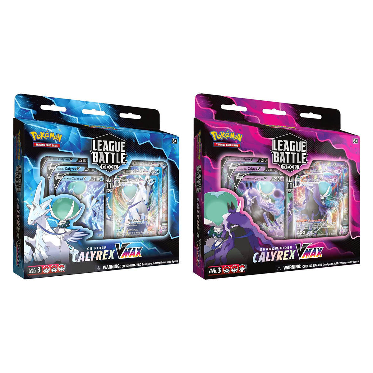 Calyrex VMAX League Battle Decks (Pair) POKEMON TCG - Trading Card Games