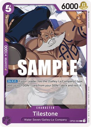 Tilestone (OP03-064)   One Piece - Pillars of Strength - Single Cards