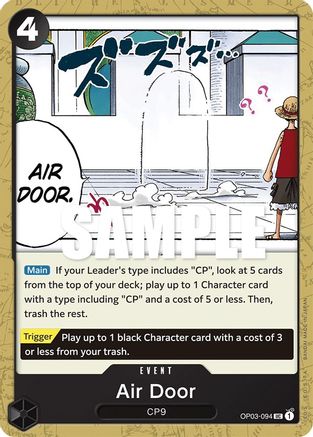 Air Door (OP03-094)   One Piece - Pillars of Strength - Single Cards