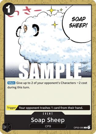 Soap Sheep (OP03-095)   One Piece - Pillars of Strength - Single Cards