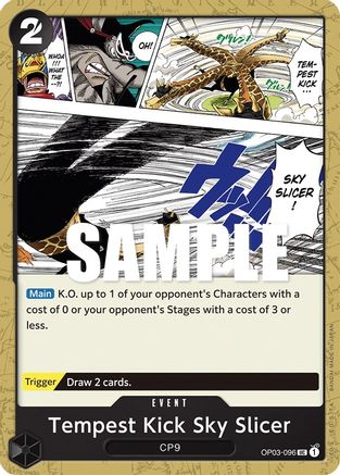 Tempest Kick Sky Slicer (OP03-096)   One Piece - Pillars of Strength - Single Cards