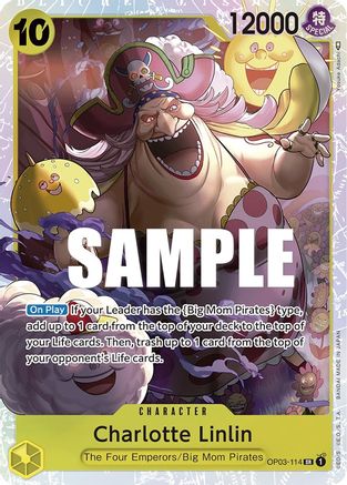 Charlotte Linlin (114) [OP03-114] One Piece - Pillars of Strength - Single Cards