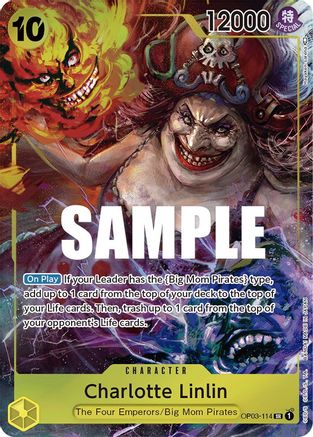 Charlotte Linlin (114) (Alternate Art) [OP03-114] One Piece - Pillars of Strength - Single Cards