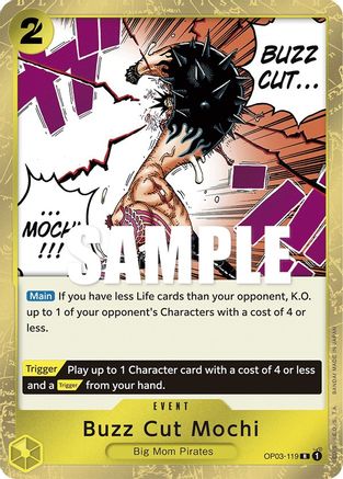 Buzz Cut Mochi [OP03-119] One Piece - Pillars of Strength - Single Cards