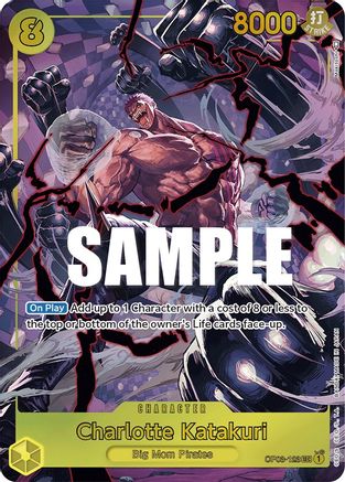 Charlotte Katakuri (123) (Alternate Art) [OP03-123] One Piece - Pillars of Strength - Single Cards