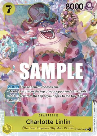Charlotte Linlin (010) (ST07-010) - Starter Deck 7: Big Mom Pirates Foil - Single Cards