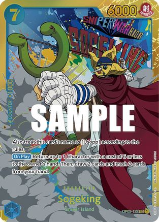 Sogeking [OP03-122] One Piece - Pillars of Strength - Single Cards