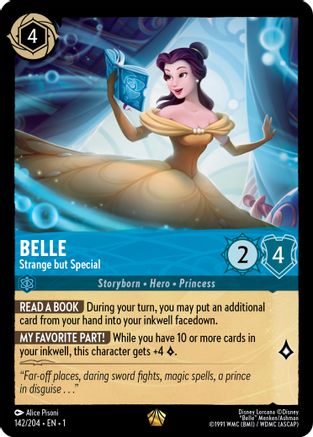 Belle - Strange but Special (142/204) - The First Chapter - Lorcana - Single Cards
