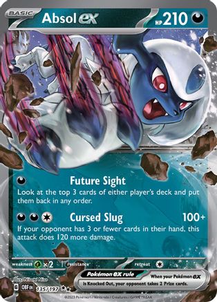 Absol ex - 135/197 (135) [SV03] Pokemon SV03: Obsidian Flames - Single Cards