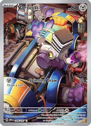 Varoom - 206/197 (206) [SV03] Pokemon SV03: Obsidian Flames - Single Cards