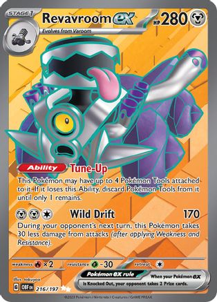 Revavroom ex - 216/197 (216) [SV03] Pokemon SV03: Obsidian Flames - Single Cards