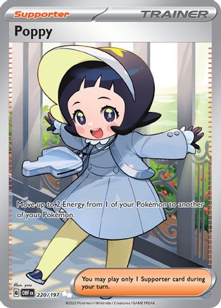 Poppy - 220/197 (220) [SV03] Pokemon SV03: Obsidian Flames - Single Cards