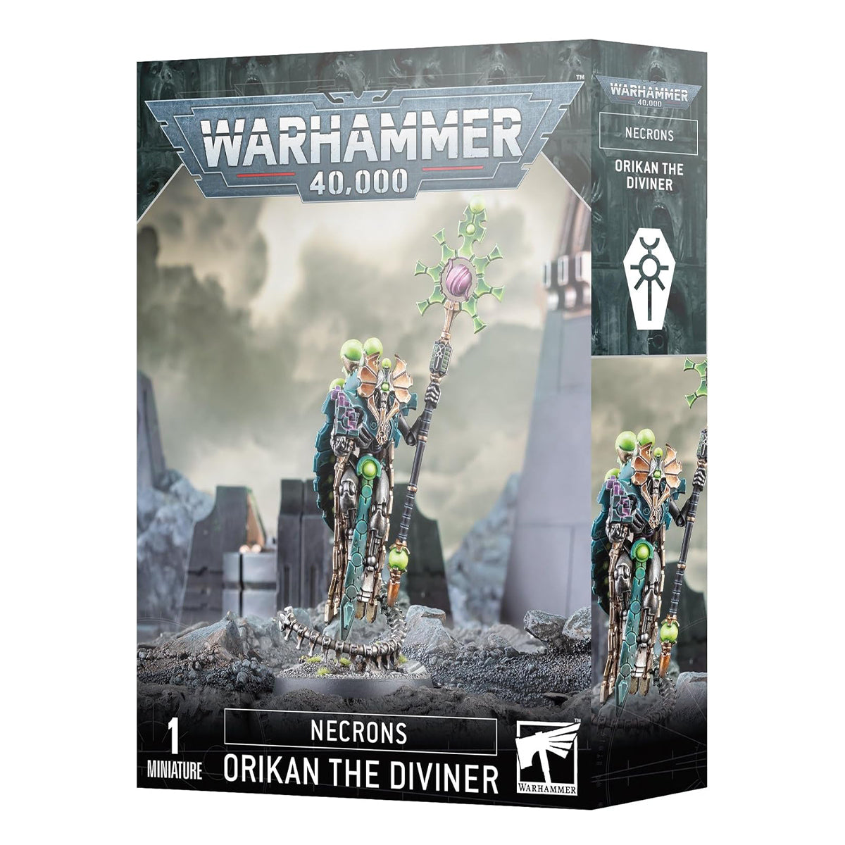 Warhammer 40K Necrons Orikan the Diviner - Board Games