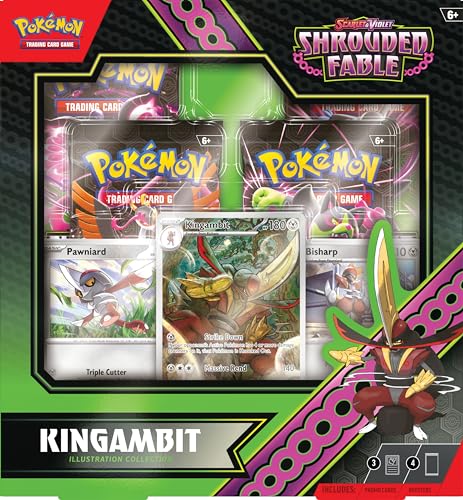 Pokémon TCG: Scarlet & Violet - Shrouded Fable - Kingambit Illustration Rare Box - EN - 5