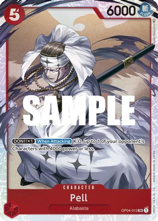 Pell [OP04-013] One Piece - Kingdoms of Intrigue - Single Cards