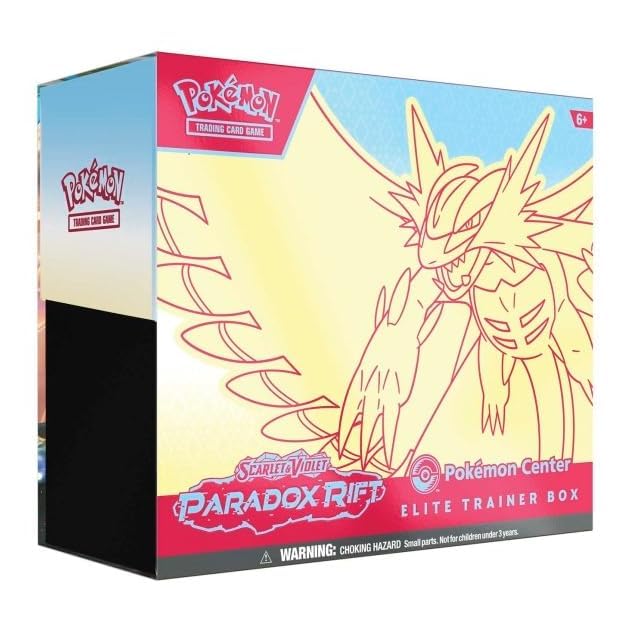 Pokemon TCG: Scarlet & Violet - Paradox Rift Pokemon Center Elite Trainer Box (Roaring Moon) - 9