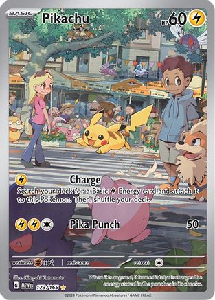 Pikachu - 173/165 Pokemon SV: Scarlet and Violet 151 - Single Cards