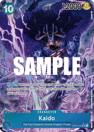 Kaido (Alternate Art) [OP04-044] One Piece - Kingdoms of Intrigue - Single Cards