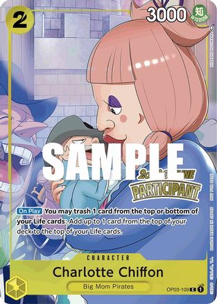 Charlotte Chiffon (Offline Regional 2023) [Participant] (OP03-109) [OP-PR] - Single Cards