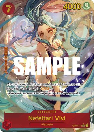 Nefeltari Vivi (118) (Alternate Art) [OP04-118] One Piece - Kingdoms of Intrigue - Single Cards