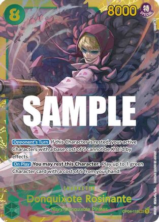 Donquixote Rosinante [OP04-119] One Piece - Kingdoms of Intrigue - Single Cards