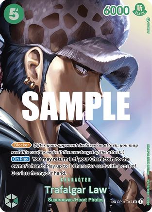 Trafalgar Law (SP) [OP01-047] One Piece - Kingdoms of Intrigue - Single Cards