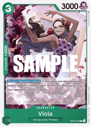 Viola (OP04-021) One Piece - Kingdoms of Intrigue - Single Cards