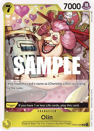 Olin [OP04-099] One Piece - Kingdoms of Intrigue - Single Cards