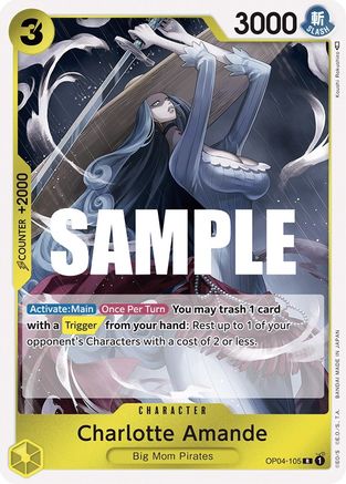 Charlotte Amande [OP04-105] One Piece - Kingdoms of Intrigue - Single Cards