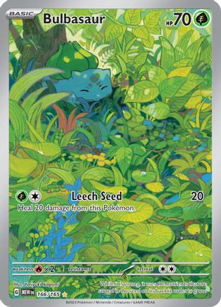 Bulbasaur - 166/165 Pokemon SV: Scarlet and Violet 151 - Single Cards