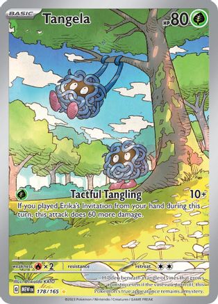 Tangela - 178/165 Pokemon SV: Scarlet and Violet 151 - Single Cards