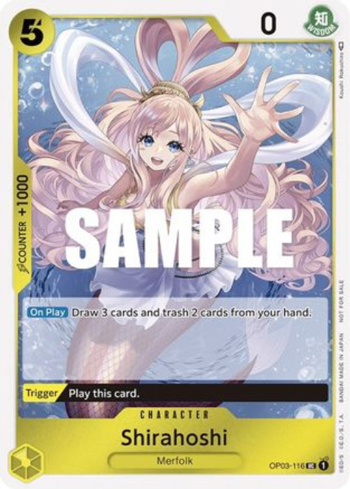 Shirahoshi (Dash Pack) (OP03-116) [OP04] - Single Cards