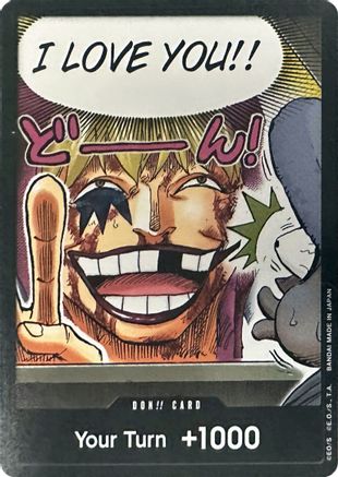DON!! Card (Color) (Special DON!! Card Pack) One Piece - Kingdoms of Intrigue - Single Cards