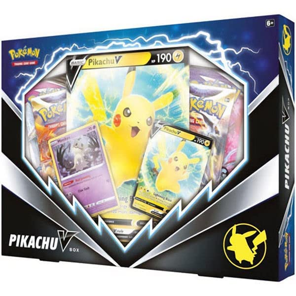 Pokemon TCG Pikachu V Booster Box - 4 Booster Packs + Promo! - 3