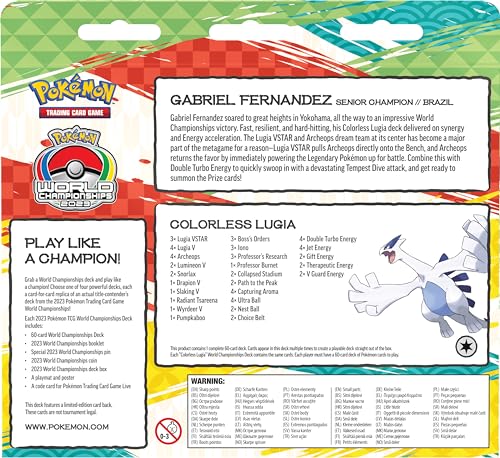 2023 Pokemon TCG World Championships Deck – Gabriel Fernandez … - 5