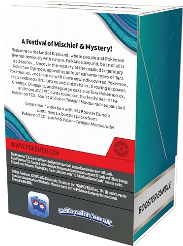 Pokémon TCG: Scarlet & Violet—Twilight Masquerade Booster Bundle (6 Boosters) - 3