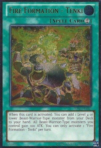 YU-GI-OH! - Fire Formation - Tenki (AP03-EN003) - Astral Pack: Booster Three - Unlimited Edition - Ultimate Rare