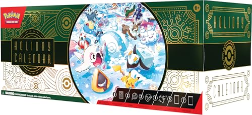 Pokémon TCG: Holiday Calendar (8 Foil Promo Cards, 5 Booster Packs & More) - 6