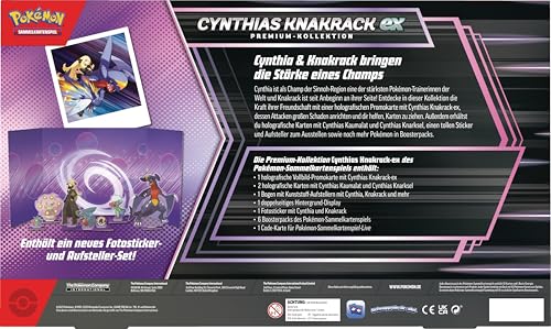Pokémon - Trading Card Game: Premium Collection Cynthias Knakrack-ex (3 Holographic Cards and 6 Booster Packs) - 8